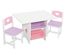 Kids Table and Chair Set - Heart Table and 2 Chair Set - KidKraft Furniture - 26913