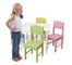 Kids Table and Chair Set - Nantucket Table and 4 Pastel Chair Set - KidKraft Furniture - 26101