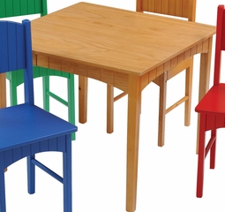 Kids Table and Chair Set - Nantucket Table and 4 Primary Chair Set - KidKraft Furniture - 26121