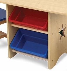 Kids Table and Chair Set - Star Table and 2 Chair Set - KidKraft Furniture - 26912