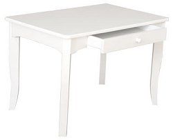 Kids Table - Brighton Table in White - KidKraft Furniture - 26701