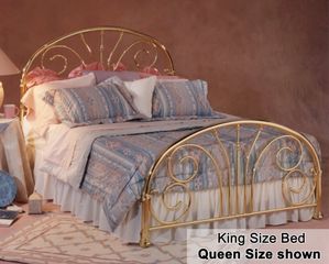 King Size Bed - Jackson Eastern King Size Bed Metal Bed