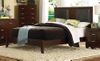 King Size Bed - Tiffany Eastern King Size Bed in Country Cherry - Coaster - 200761KE