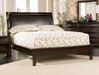 King Size Platform Bed - Phoenix Eastern King Size Platform Bed in Rich Deep Cappuccino - Coaster - 200410KE