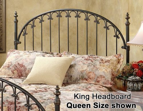 Kirkwell Eastern King Size Metal Headboard - 1038-670
