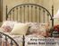 Kirkwell Eastern King Size Metal Headboard - 1038-670