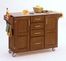 Kitchen Cart in Cottage Oak with Granite top - 91001063
