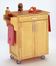 Kitchen Cart in Natural with Wood top - 90010011
