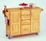 Kitchen Cart in Natural with Wood top - 91001011
