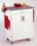 Kitchen Cart in White with Granite top - 90010023