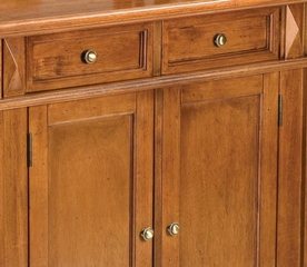 Kitchen Island and Two Stools in Cottage Oak - Home Styles - 5004-948