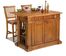 Kitchen Island and Two Stools in Cottage Oak - Home Styles - 5004-948