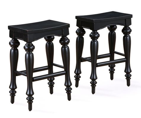 Kitchen Island Counter Stool (Set of 2) - Pennfield - Powell Furniture - 318-444-SET