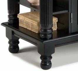 Kitchen Island in Black - Home Styles - 5092-94