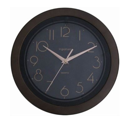Kitchen Wall Clock in Black - 6551-BLACK
