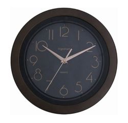 Kitchen Wall Clock in Black - 6551-BLACK