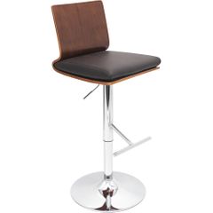 Koko Walnut Brown Barstool - Lumisource