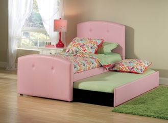 Laci Twin Size Bed with Trundle - Hillsdale Furniture - 1581BTWRT