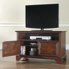 LaFayette 42" TV Stand in Vintage Mahogany Finish - Crosley Furniture - KF10003BMA