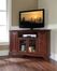 LaFayette 48" Corner TV Stand in Vintage Mahogany - CROSLEY-KF10006BMA