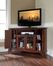LaFayette 48" Corner TV Stand in Vintage Mahogany - CROSLEY-KF10006BMA