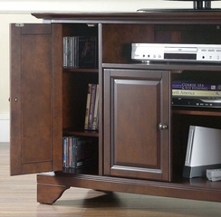 LaFayette 48" TV Stand in Vintage Mahogany Finish - Crosley Furniture - KF10002BMA