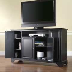 LaFayette 60" TV Stand in Black Finish - Crosley Furniture - KF10001BBK
