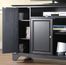 LaFayette 60" TV Stand in Black Finish - Crosley Furniture - KF10001BBK