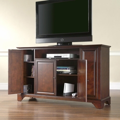 LaFayette 60" TV Stand in Vintage Mahogany Finish - Crosley Furniture - KF10001BMA