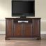 LaFayette 60" TV Stand in Vintage Mahogany Finish - Crosley Furniture - KF10001BMA
