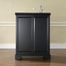 LaFayette Expandable Bar Cabinet in Black Finish - Crosley Furniture - KF40001BBK