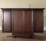 LaFayette Expandable Bar Cabinet in Vintage Mahogany Finish - Crosley Furniture - KF40001BMA