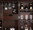 LaFayette Expandable Bar Cabinet in Vintage Mahogany Finish - Crosley Furniture - KF40001BMA