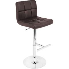Lager Bar Stool Brown - Lumisource
