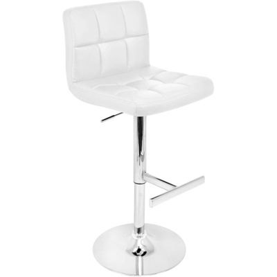 Lager Bar Stool White - Lumisource