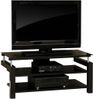 Lake Point Panel TV Stand Black / Black - Sauder Furniture - 408050