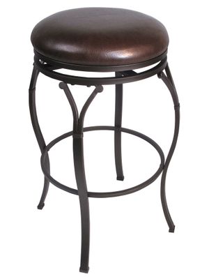 Lakeview Backless Counter Stool in Brown - Hillsdale Furniture - 4264-828