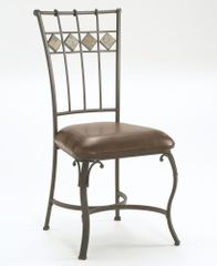 Lakeview Dining Chair with Slate in Back (Set of 2) in Brown - Hillsdale Furniture - 4264-802