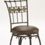 Lakeview Swivel Bar Stool - Slate Accent in Brown - Hillsdale Furniture - 4264-830