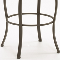 Lakeview Swivel Counter Stool - Slate Accent in Brown - Hillsdale Furniture - 4264-826