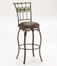 Lakeview Swivel Counter Stool - Slate Accent in Brown - Hillsdale Furniture - 4264-826