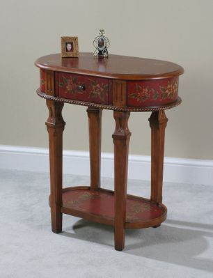 Lamp Table - Crimson - Ultimate Accents - 22938LT