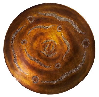 Laquered Hebi Plate - IMAX - 31016