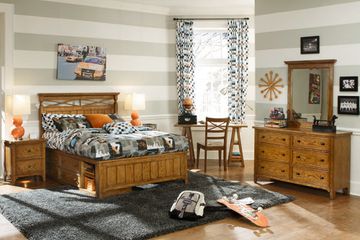 Lea Americana Full Bedroom Set with Desk - 237-940R