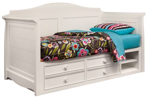 Lea Elite Hannah Twin Daybed in White - 147-989R