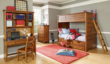 Lea Elite Logan County Full Bunk Bed Bedroom Set - 139-986R