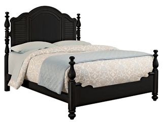 Lea Elite Retreat Black Queen Panel Bed - 148-950R