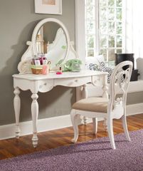 Lea Elite Vintage Boutique Vanity Desk Set with Chair - 134-341