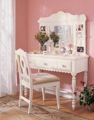 Lea Spring Bedroom Garden Vanity with Upholstered Chair - Lea American Drew - SGVANITY