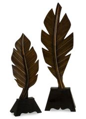 Leaf With Stand (Set of 2) - IMAX - 47140-2